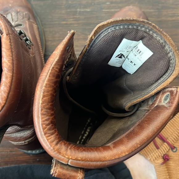 Rocky Waterproof Leather Mens Work Boots Size 11 - Picture 8 of 9